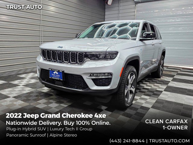 Used 2022 Jeep Grand Cherokee Limited 4xe w/ Luxury Tech Group II AWD/4WD image 1