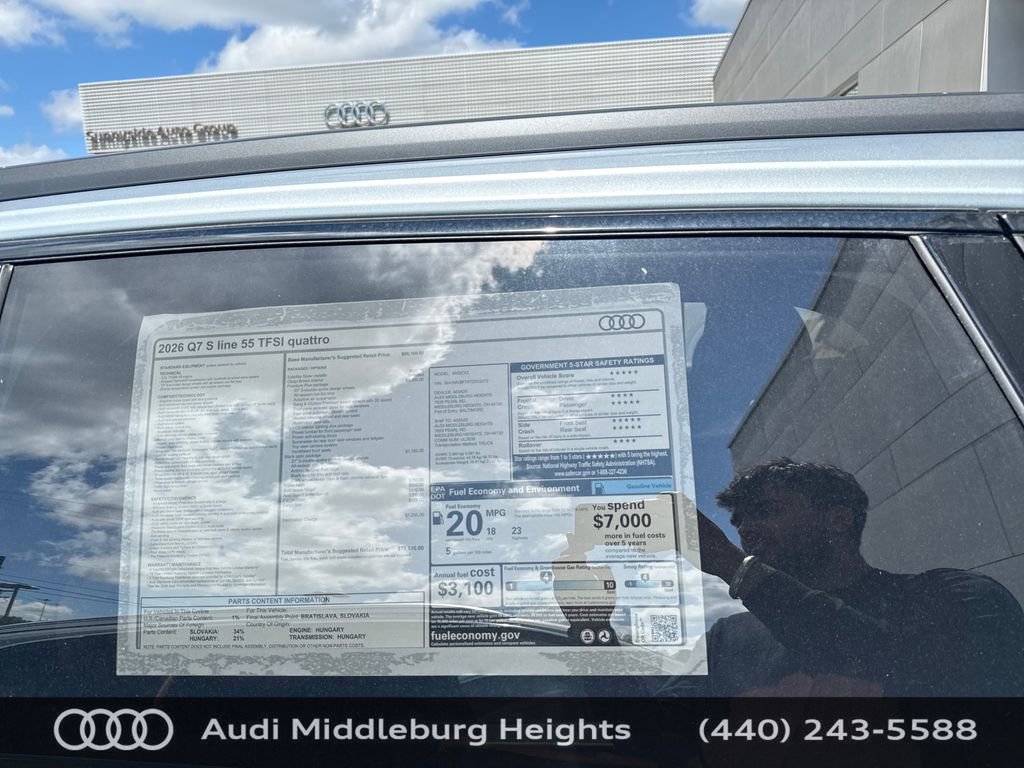 New 2026 Audi Q7 Premium Plus AWD/4WD image 47