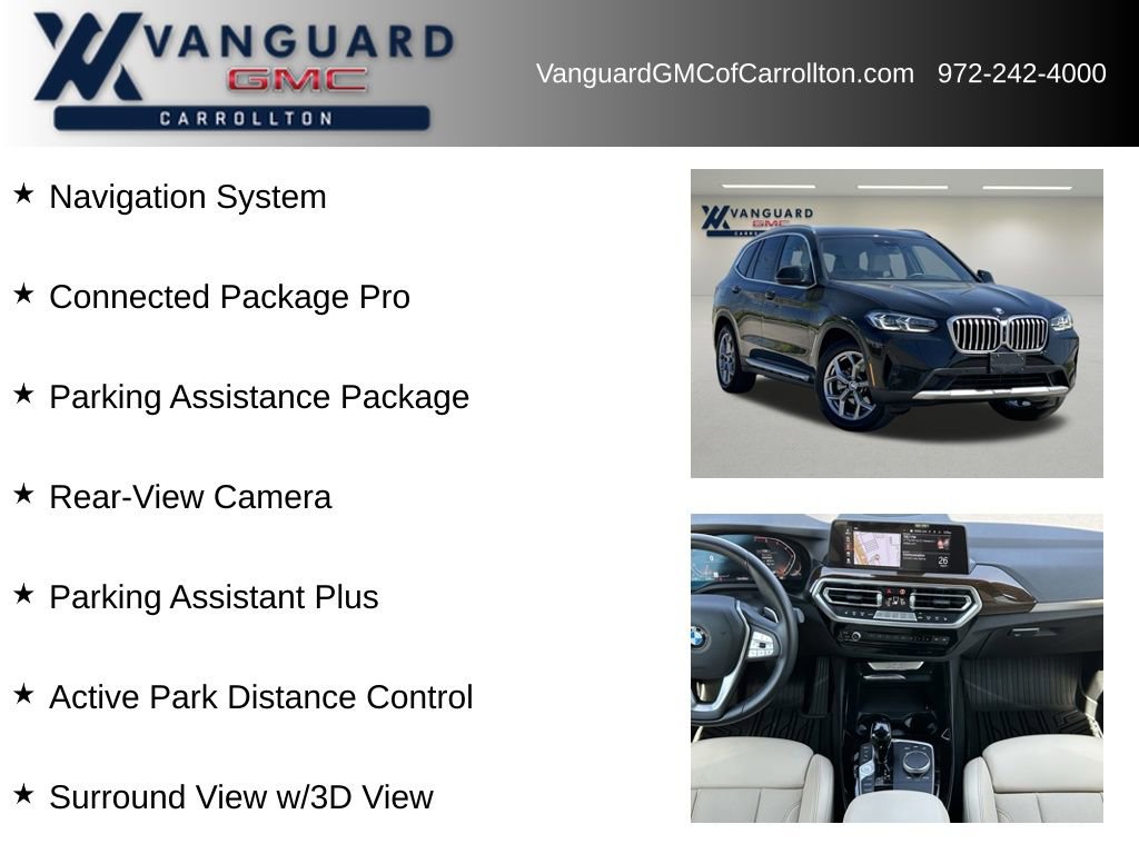 Used 2024 BMW X3 xDrive30i w/ Parking Assistance Package AWD/4WD image 6