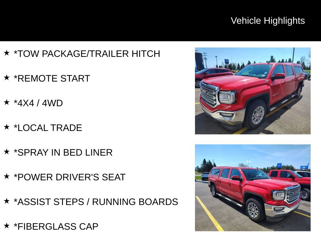 Used 2018 GMC Sierra 1500 SLE w/ SLE Value Package AWD/4WD image 4