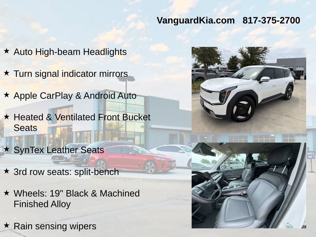Certified 2024 Kia EV9 Light Long Range RWD image 12