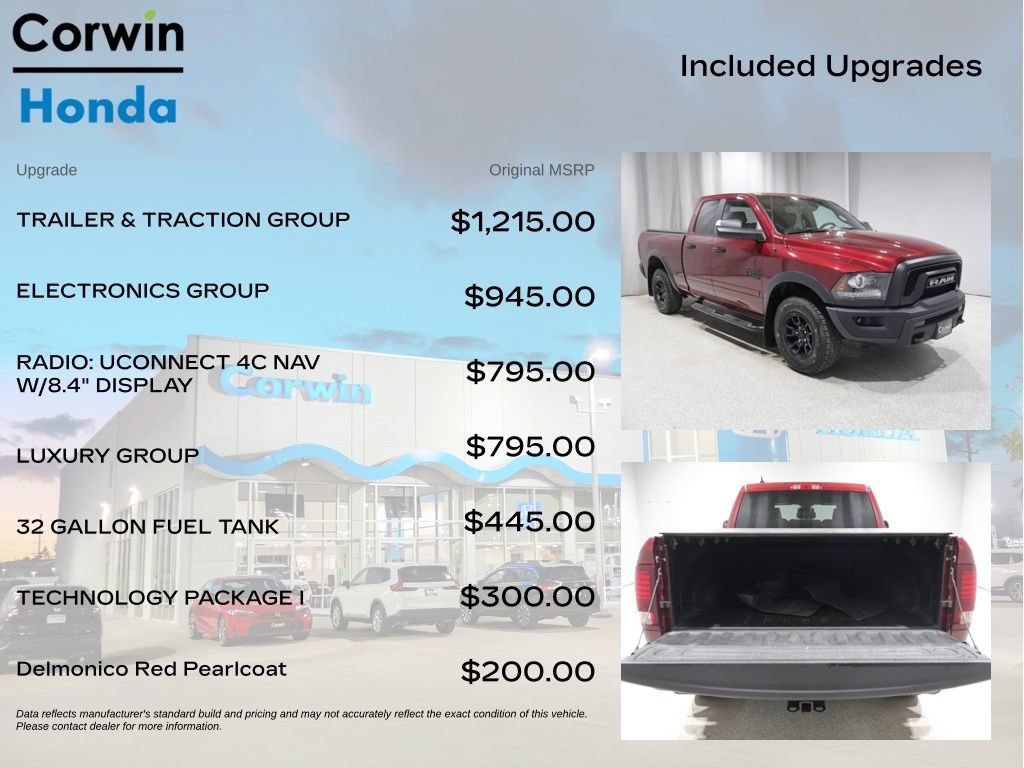 Used 2023 RAM 1500 Warlock w/ Trailer & Traction Group AWD/4WD image 4