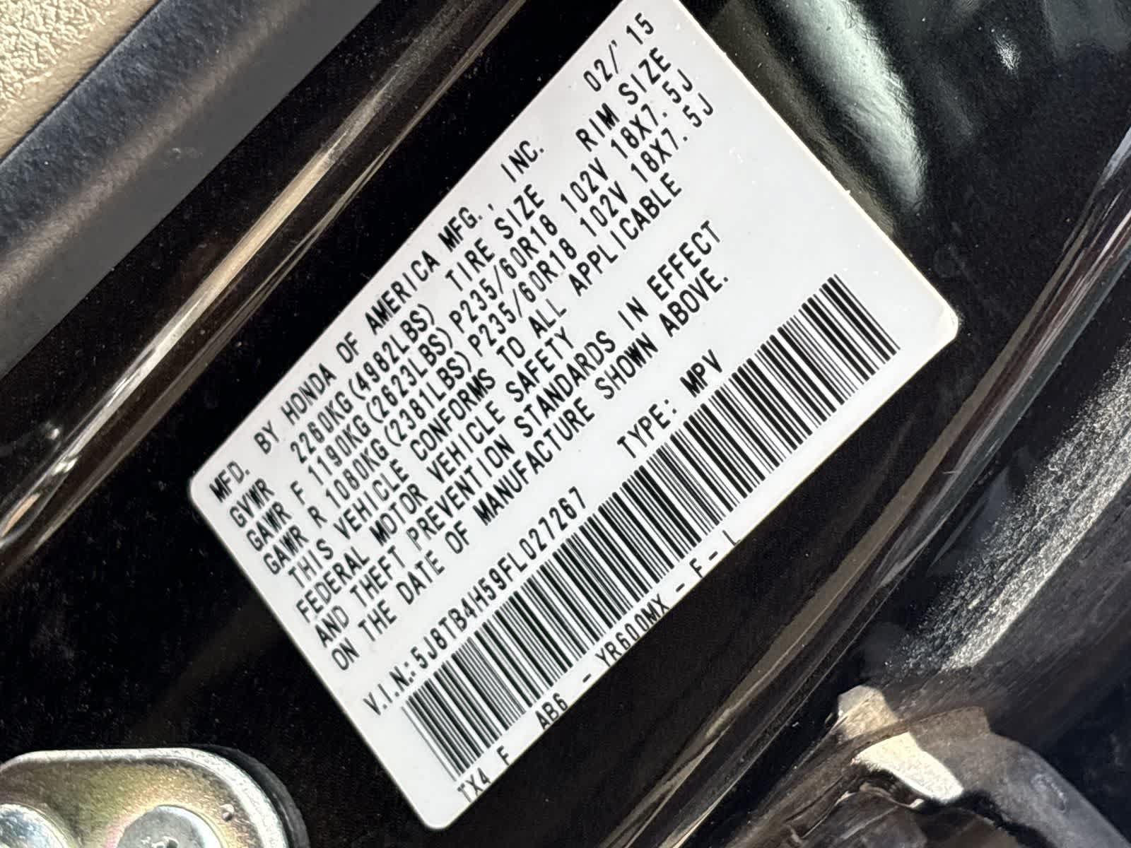 Used 2015 Acura RDX w/ Technology Package AWD/4WD image 25