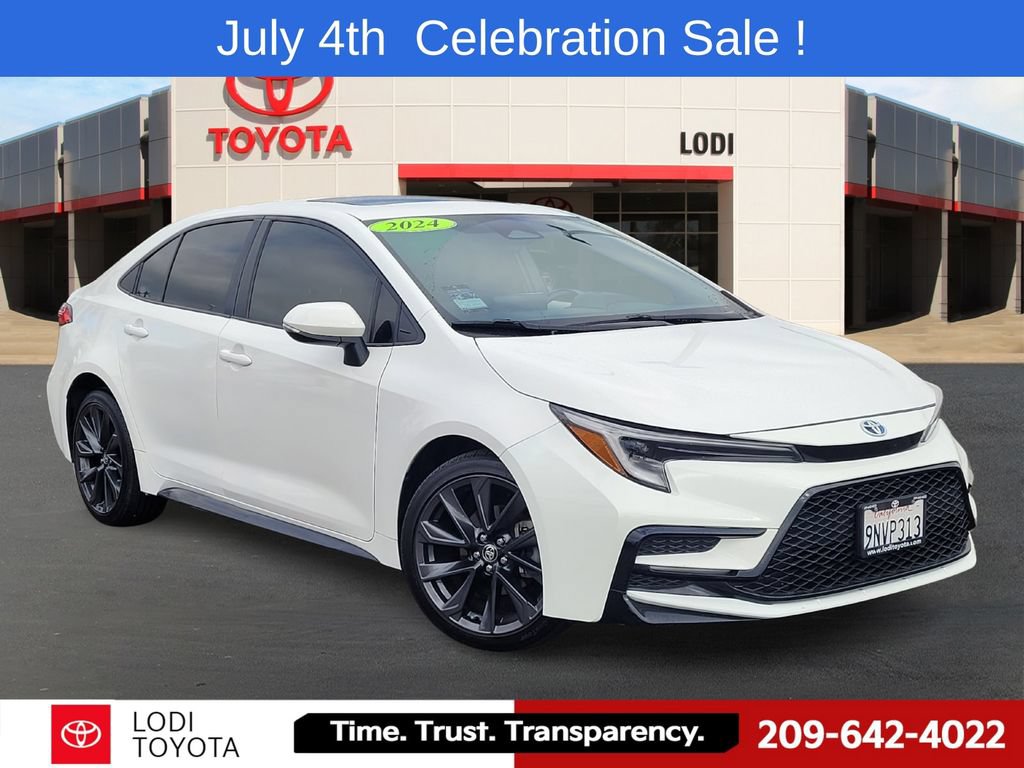 Used 2024 Toyota Corolla Hybrid Sedan