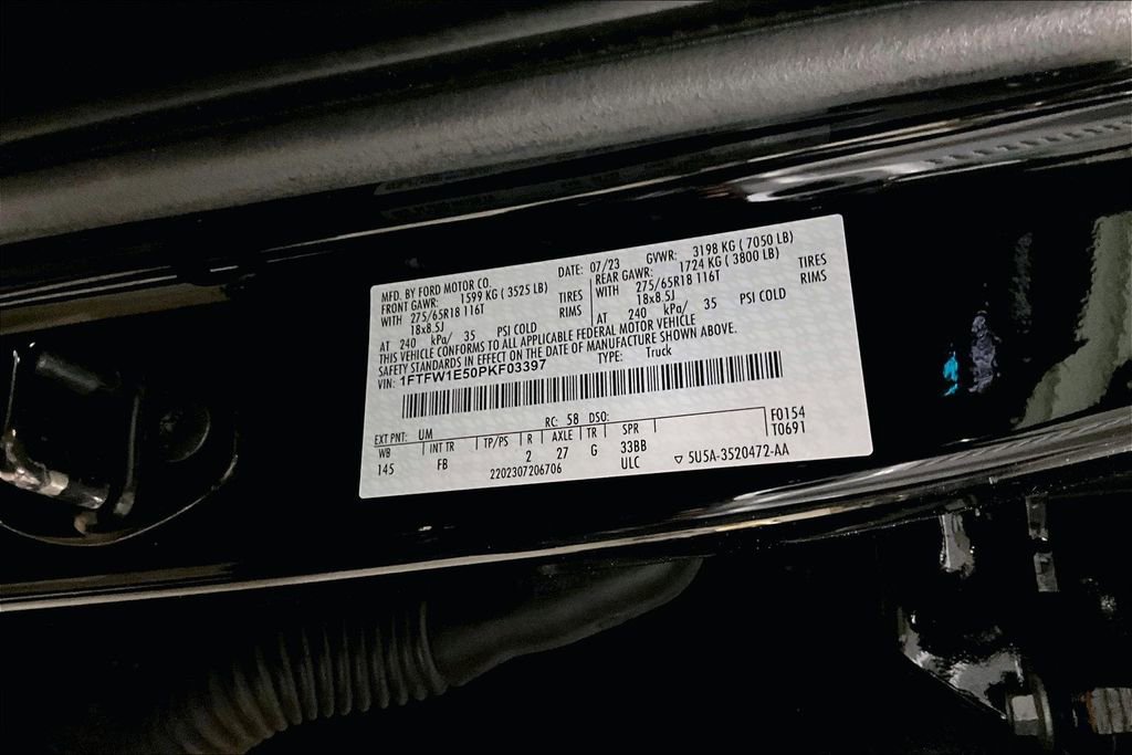 Used 2023 Ford F150 XLT w/ Equipment Group 302A High image 33