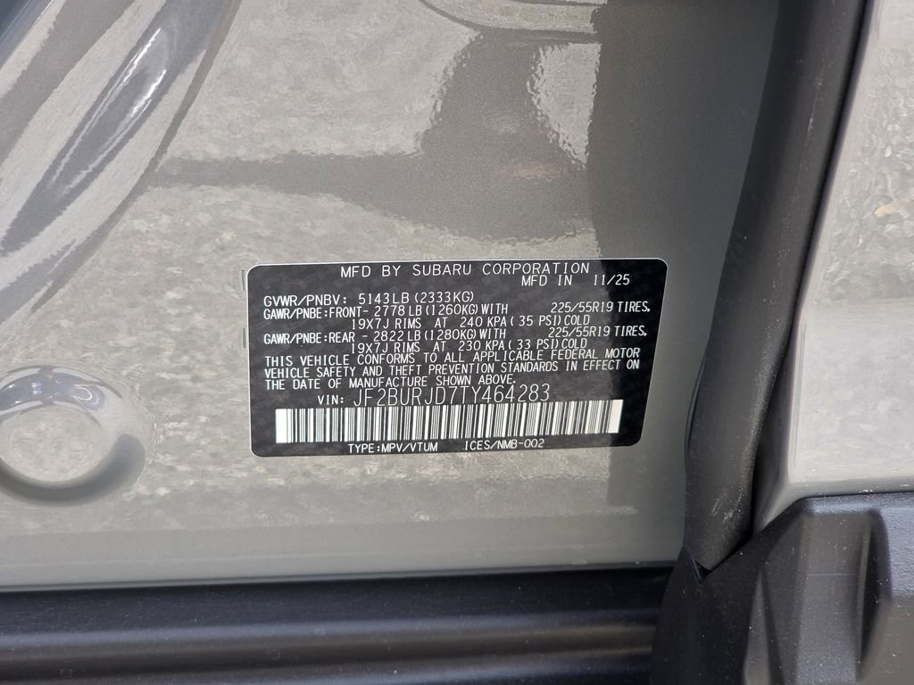 New 2026 Subaru Outback Touring XT AWD/4WD image 33