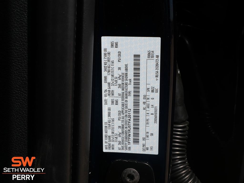 Used 2026 Ford F150 Raptor w/ Equipment Group 803A Raptor R image 38