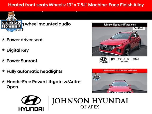 Certified 2022 Hyundai Tucson SEL w/ Convenience Package image 16