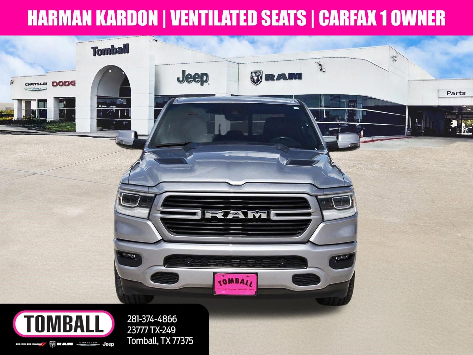 Used 2023 RAM 1500 Laramie AWD/4WD image 2
