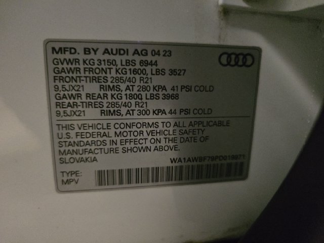 Used 2023 Audi SQ7 Premium Plus w/ Executive Package AWD/4WD image 39
