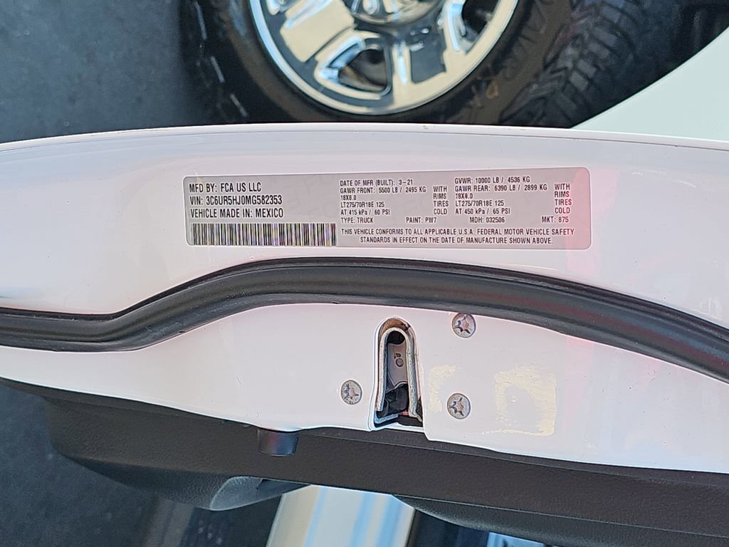 Used 2021 RAM 2500 Tradesman w/ Chrome Appearance Group image 38