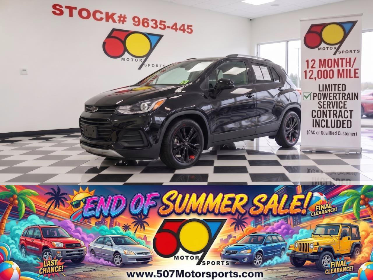Used 2019 Chevrolet Trax LT w/ Sun & Sound Package