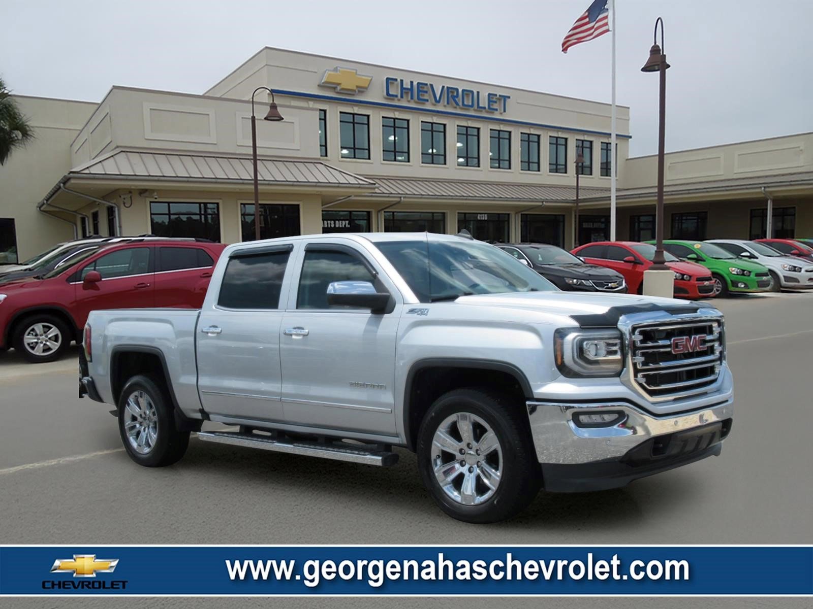 Used 2016 GMC Sierra 1500 SLT AWD/4WD image 1