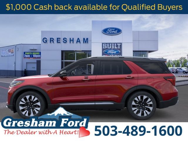 New 2026 Ford Explorer Platinum w/ LUX Leather Package AWD/4WD image 3