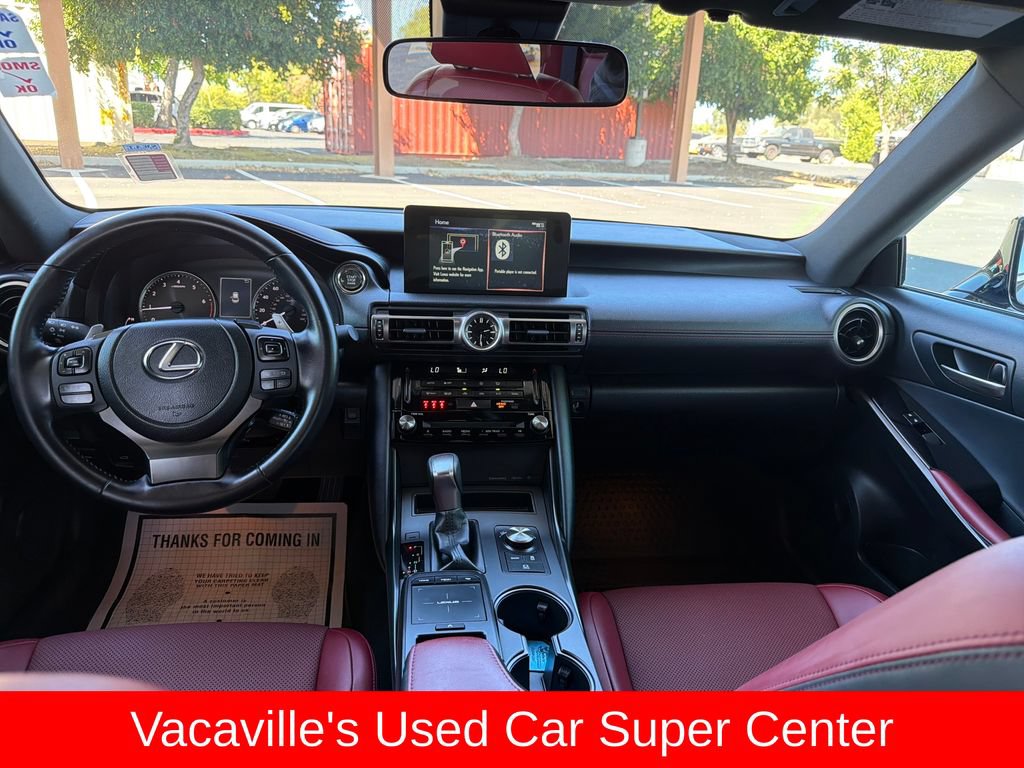 Used 2022 Lexus IS 300 w/ Accessory Package RWD image 12