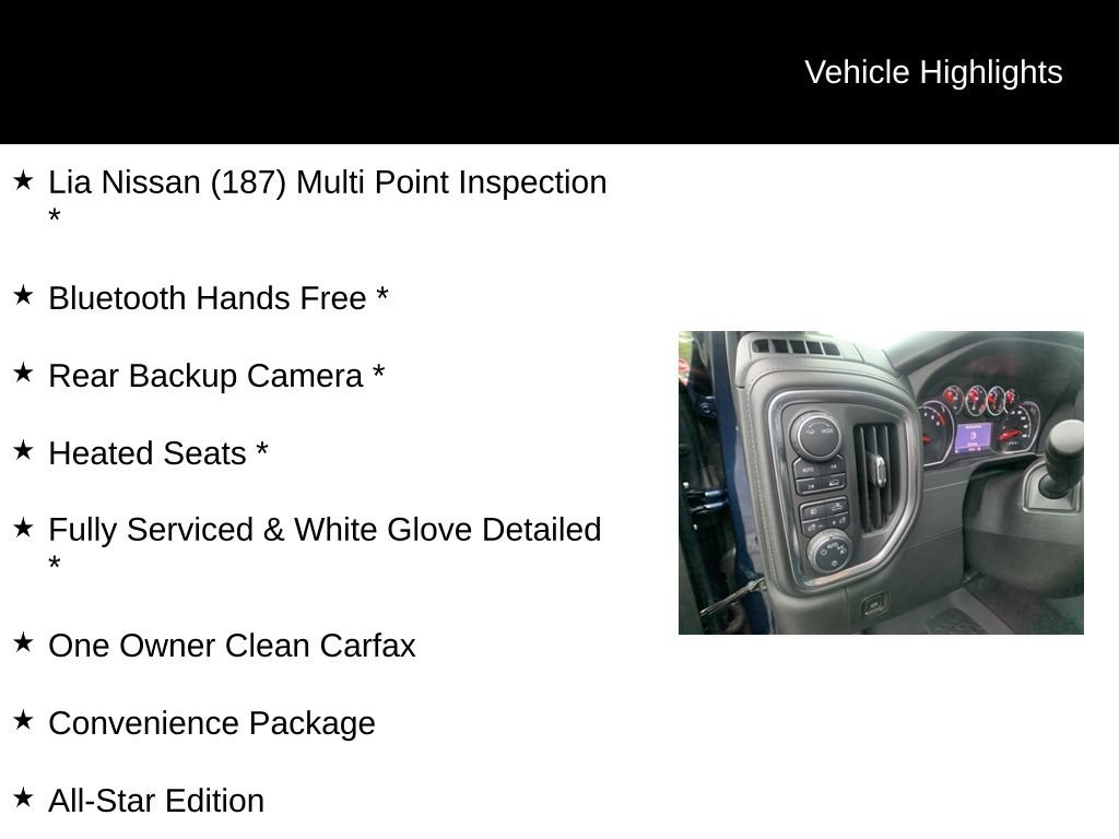 Used 2020 Chevrolet Silverado 1500 LT w/ All-Star Edition AWD/4WD image 11