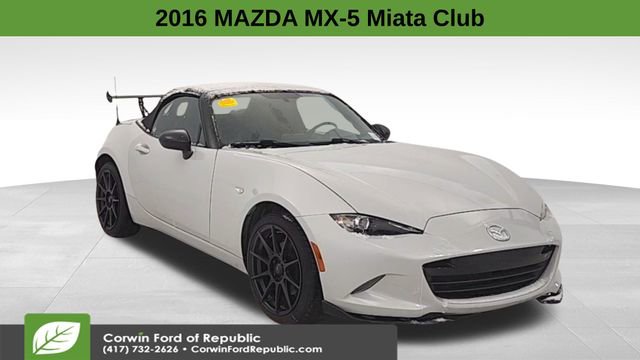 Used 2016 MAZDA MX-5 Miata Club