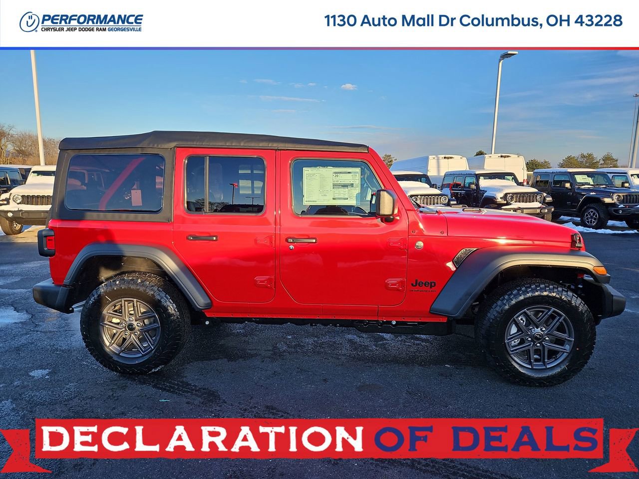 New 2026 Jeep Wrangler Unlimited Sport AWD/4WD image 8