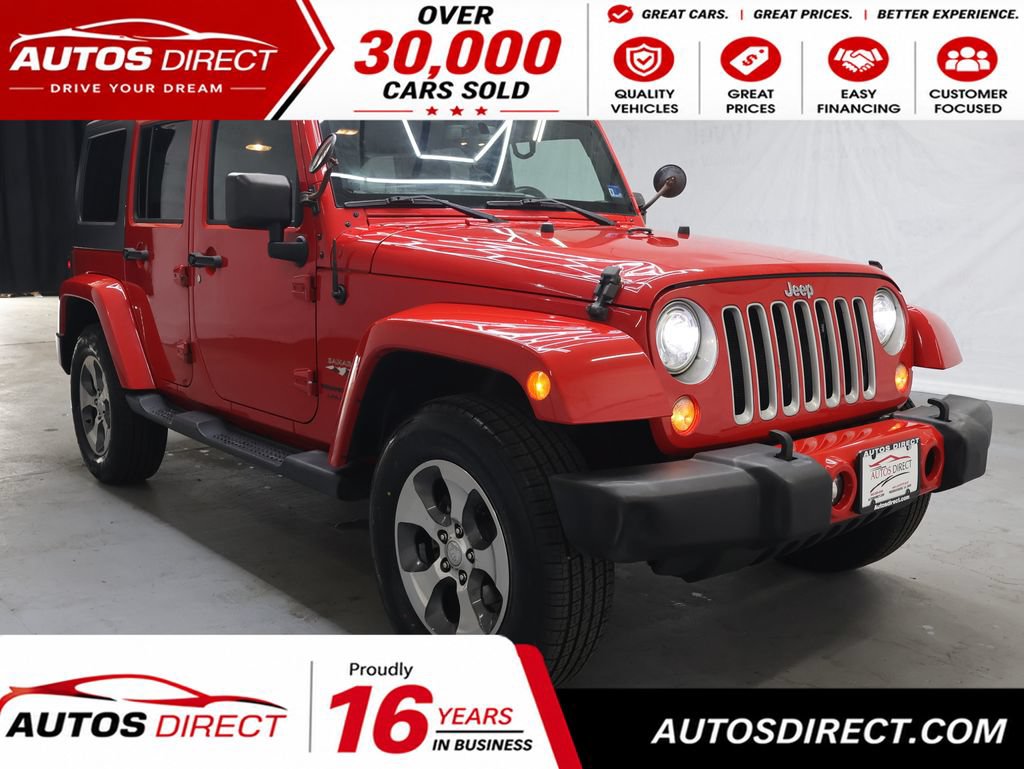 Used 2018 Jeep Wrangler Unlimited Sahara w/ Connectivity Group
