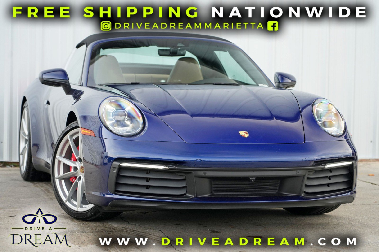 Used 2022 Porsche 911 Targa 4S w/ Premium Package AWD/4WD image 2