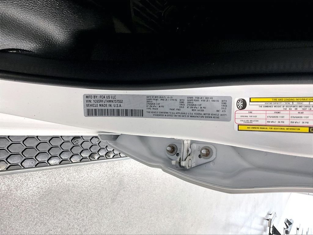 Used 2021 RAM 1500 Laramie AWD/4WD image 35