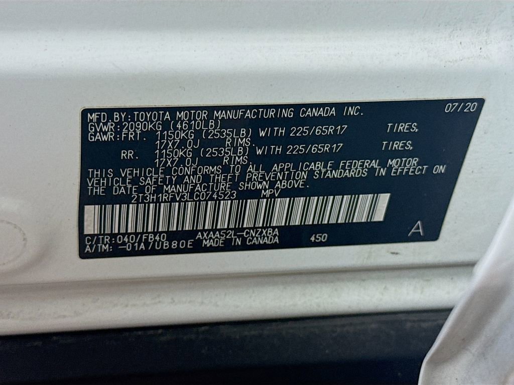 Certified 2020 Toyota RAV4 LE w/ All Weather Liner Package FWD image 29