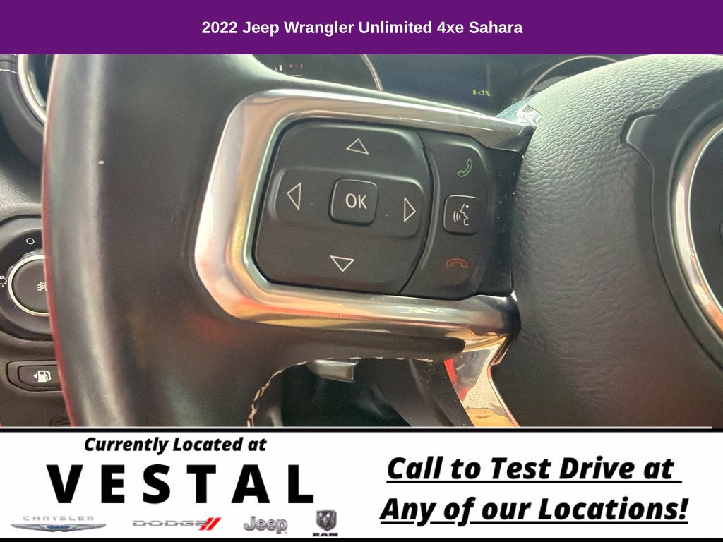 Used 2022 Jeep Wrangler Unlimited Sahara AWD/4WD image 37