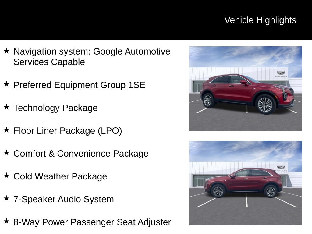 Used 2025 Cadillac XT4 Premium Luxury w/ Technology Package AWD/4WD image 10