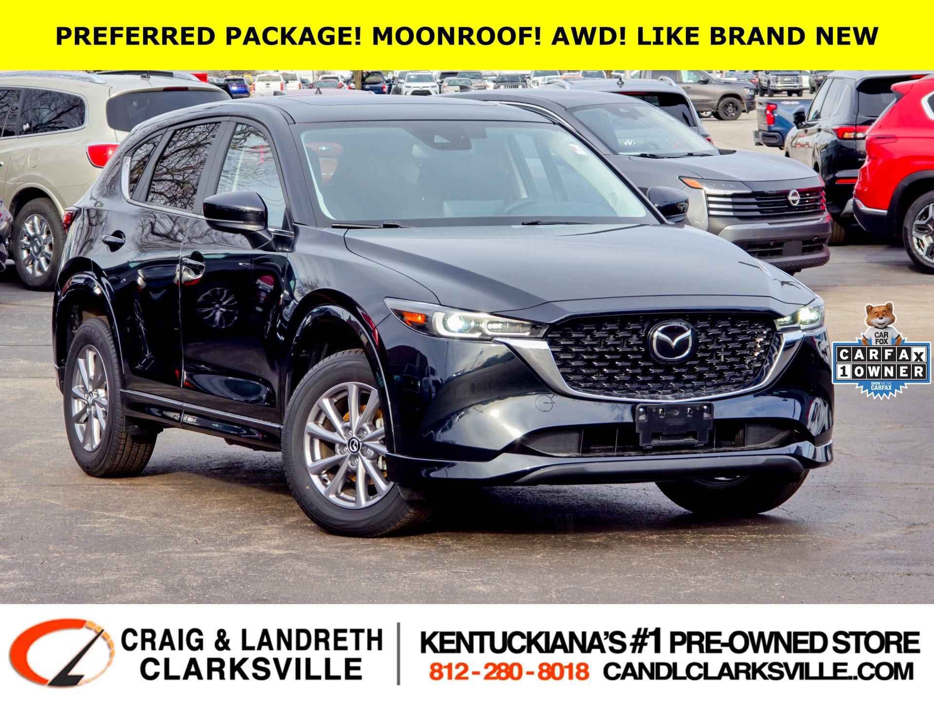 Used 2025 MAZDA CX-5 AWD 2.5 S w/ Preferred Package image 1