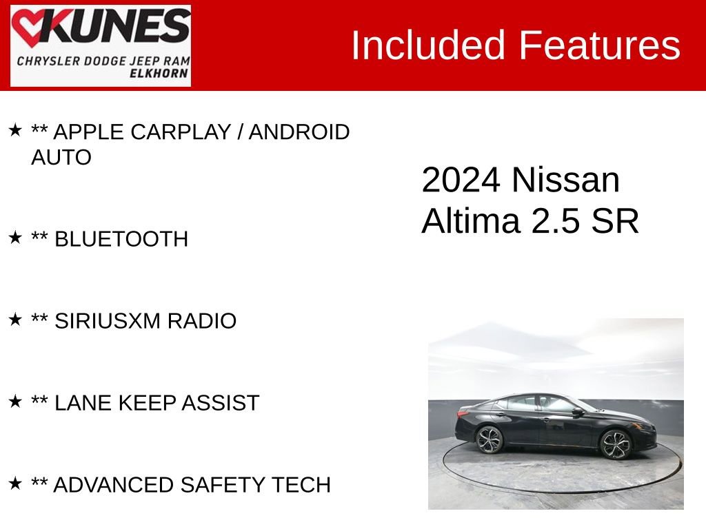 Used 2024 Nissan Altima 2.5 SR image 3