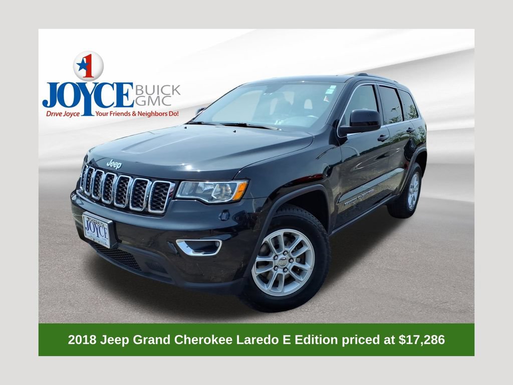 Used 2018 Jeep Grand Cherokee Laredo AWD/4WD image 1