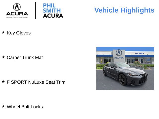Used 2021 Lexus IS 350 F Sport RWD image 8