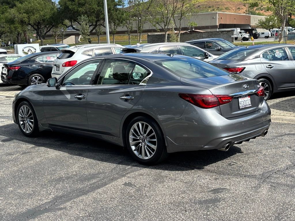 Certified 2023 INFINITI Q50 Luxe w/ Cargo Package image 7