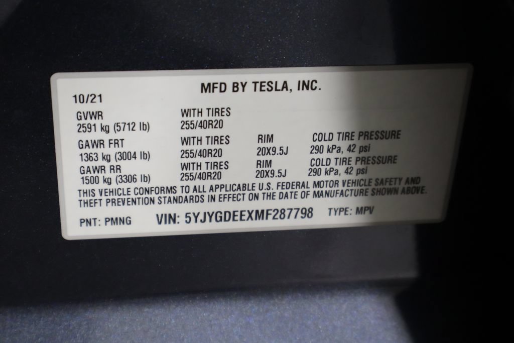 Used 2021 Tesla Model Y Long Range AWD/4WD image 41