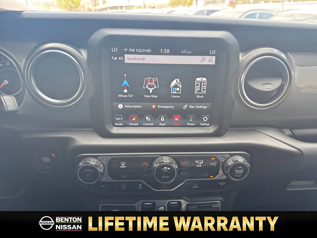 Used 2021 Jeep Wrangler Unlimited Sahara w/ Uconnect 4C Nav & Sound Group image 16