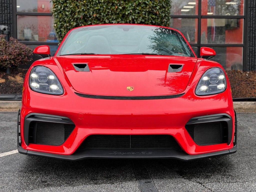 Used 2025 Porsche 718 Boxster Spyder RS RWD image 3