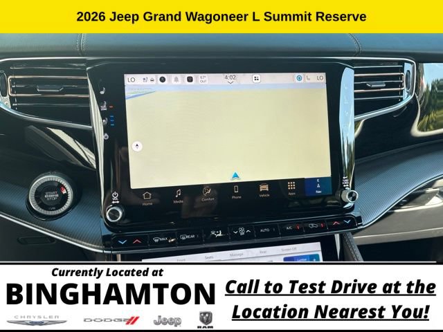 New 2026 Jeep Grand Wagoneer L Summit AWD/4WD image 12