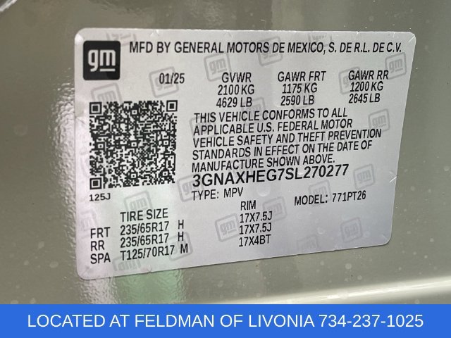 Certified 2025 Chevrolet Equinox LT w/ Convenience Package II FWD image 33
