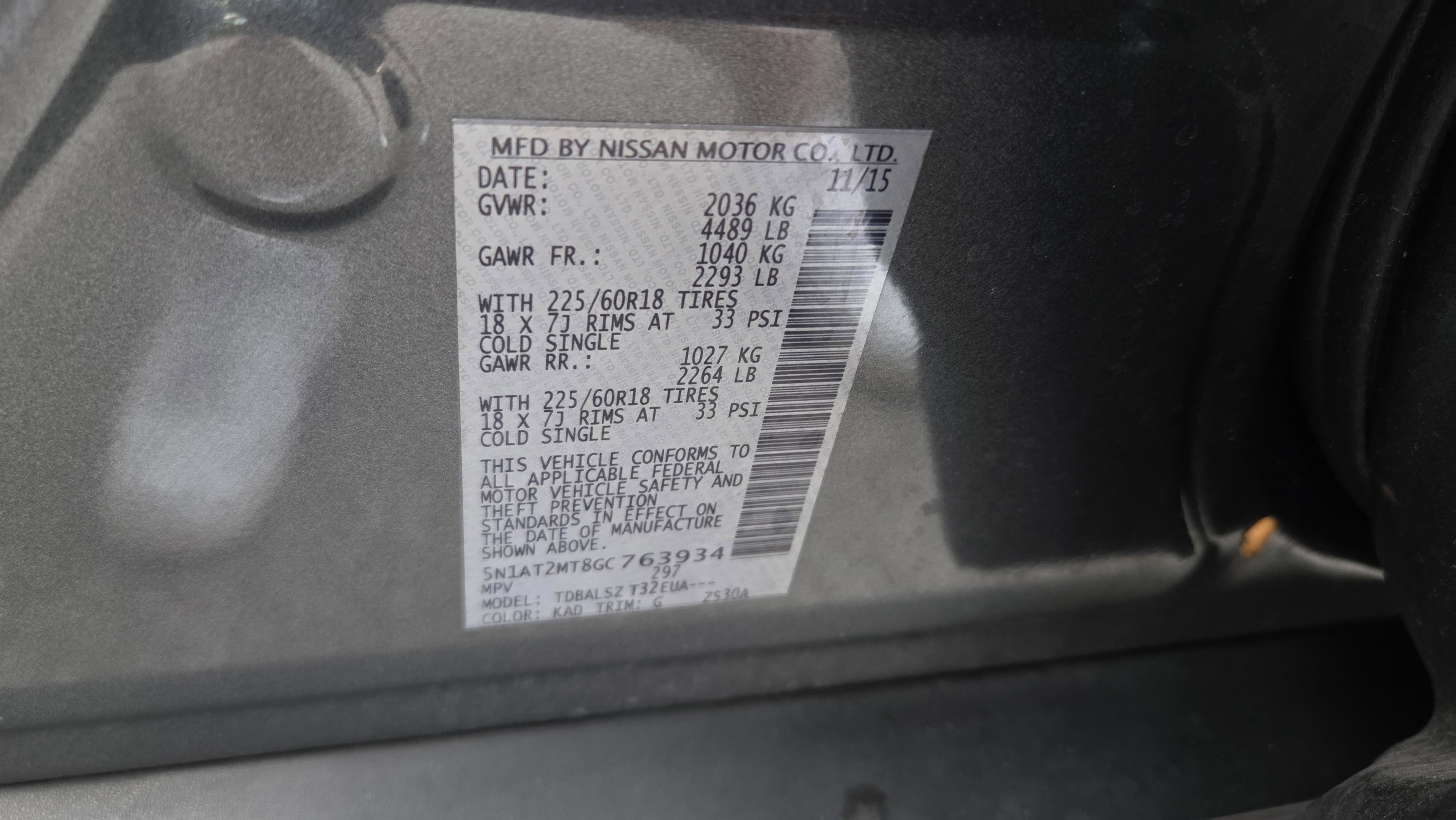 Used 2016 Nissan Rogue SL w/ SL Premium Package FWD image 16