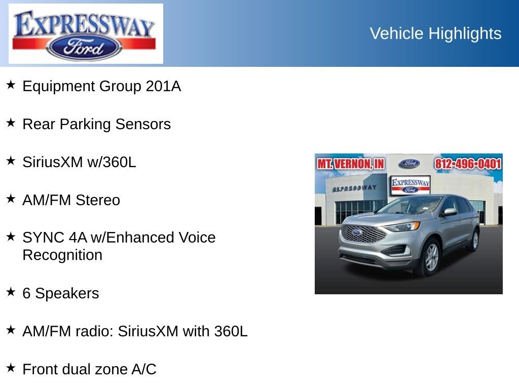Used 2024 Ford Edge SEL AWD/4WD image 2