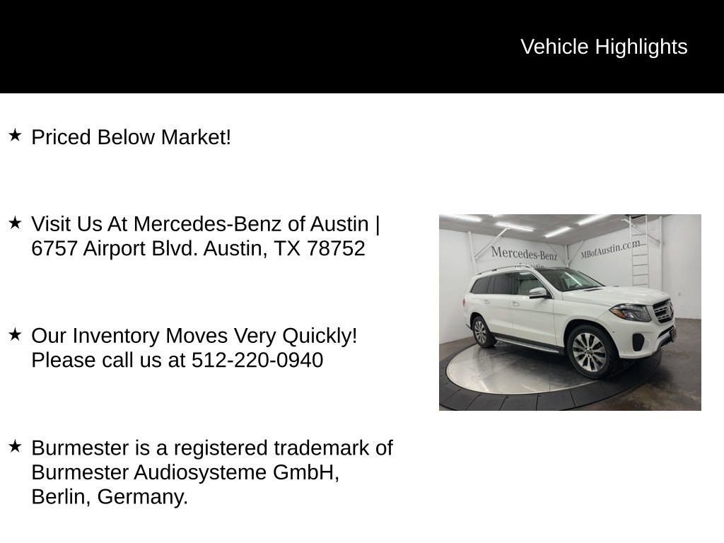 Used 2018 Mercedes-Benz GLS 450 4MATIC image 6