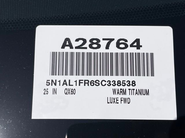 Certified 2025 INFINITI QX60 Luxe w/ Lighting Package (N94) image 35