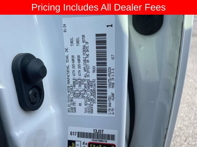 Used 2024 Toyota Tundra SR5 w/ SR5 Convenience Package AWD/4WD image 37