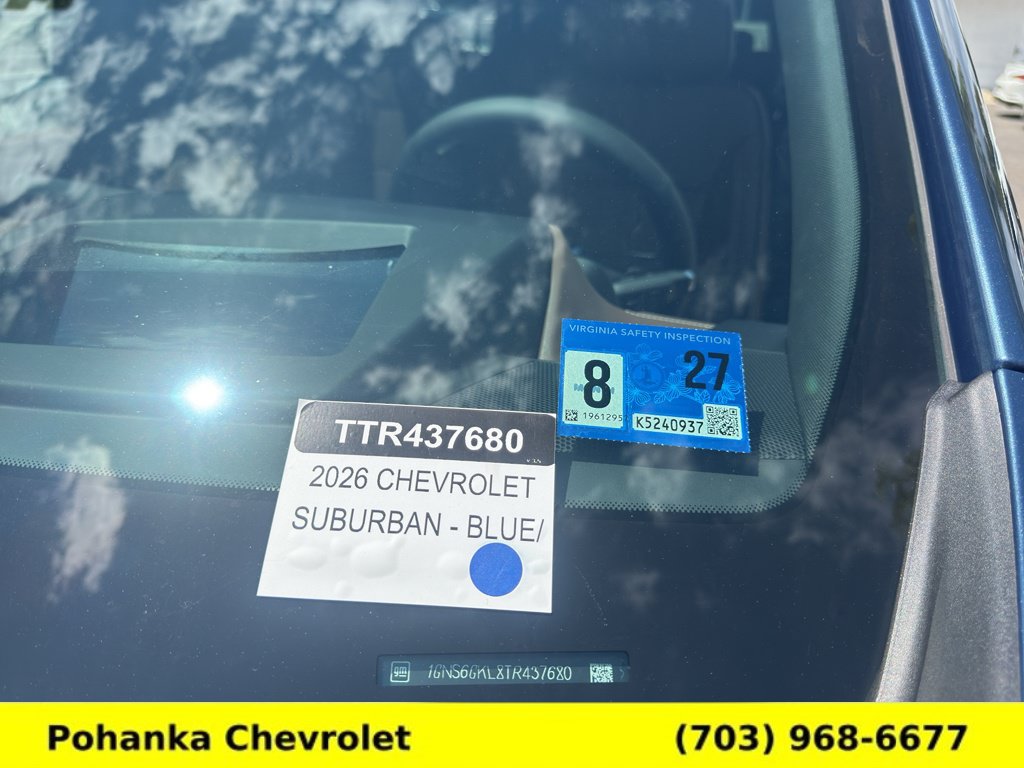 New 2026 Chevrolet Suburban High Country AWD/4WD image 36