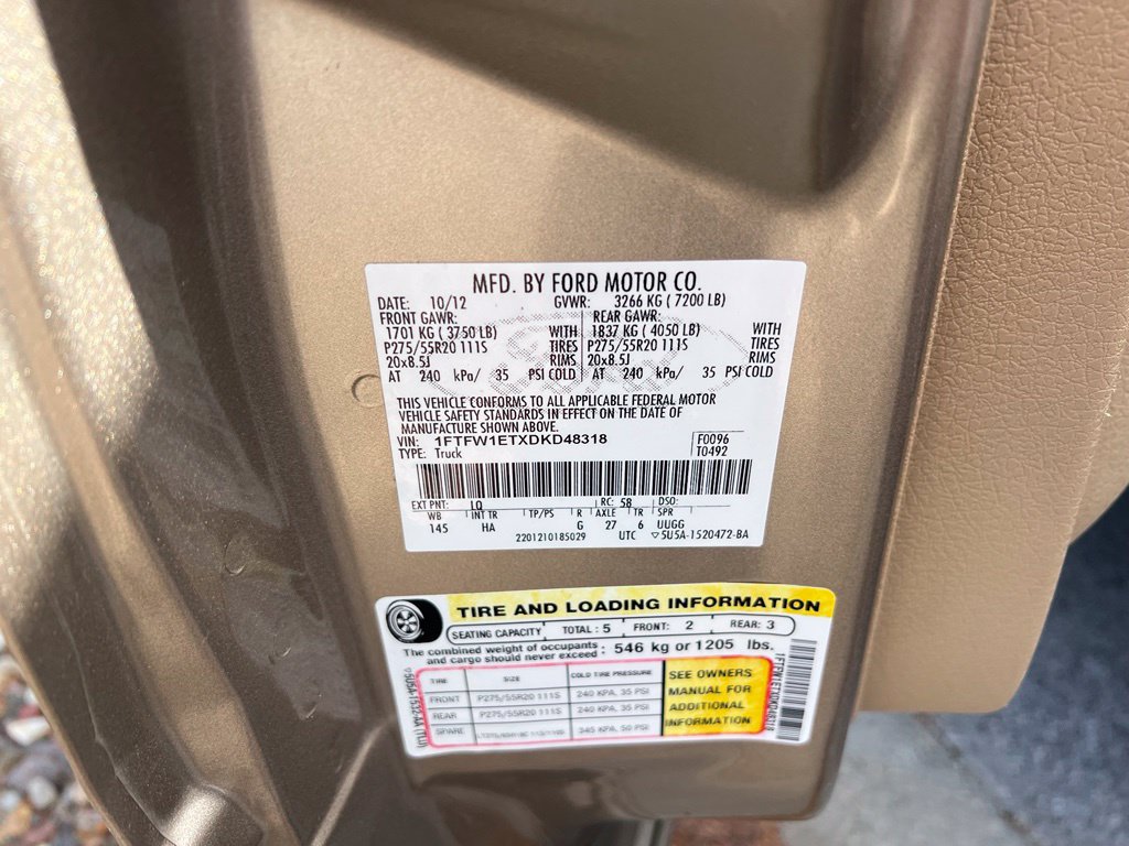 Used 2013 Ford F150 Lariat w/ Luxury Equipment Group AWD/4WD image 16