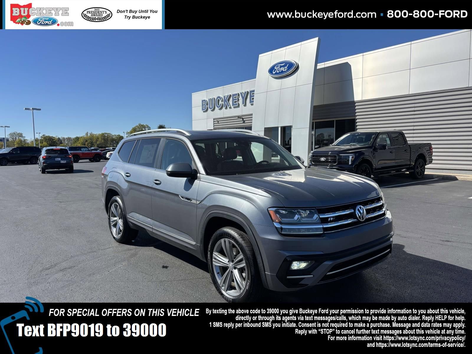 Used 2019 Volkswagen Atlas SE