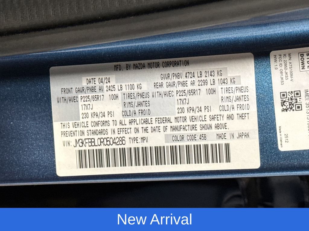 Used 2024 MAZDA CX-5 AWD 2.5 S w/ Select Package image 27