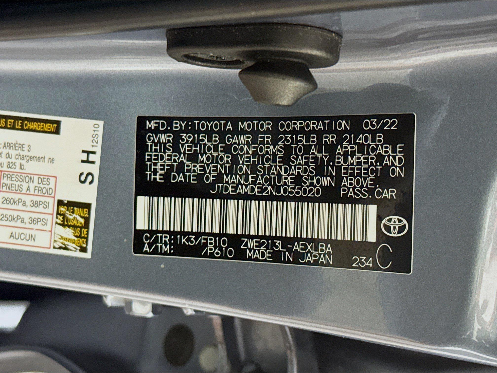 Used 2022 Toyota Corolla LE FWD image 39