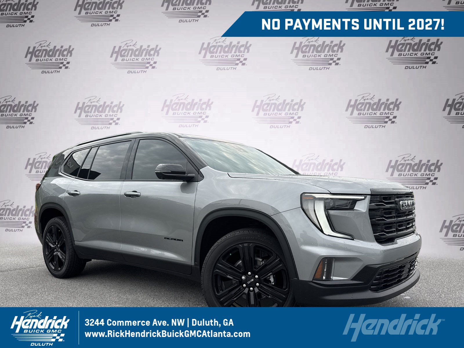 New 2026 GMC Acadia Elevation w/ Black Edition