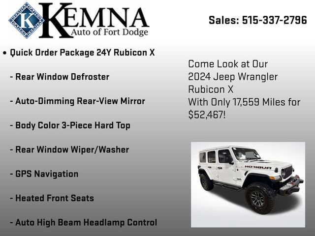 Used 2024 Jeep Wrangler Unlimited Rubicon image 13